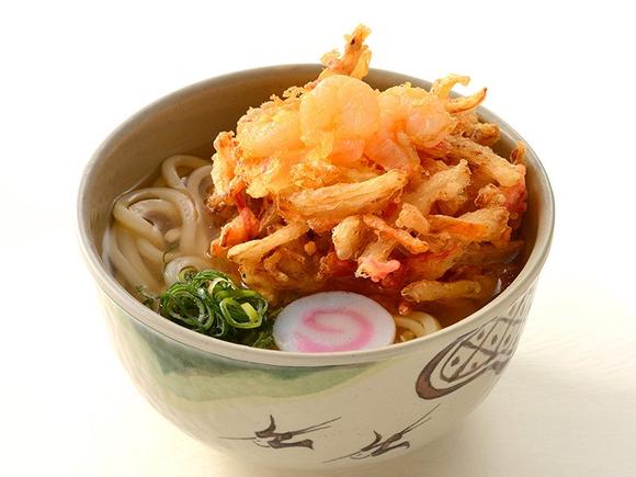 「讃岐うどん」玉ねぎかき揚げのせ